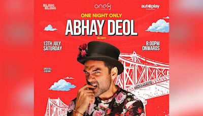 Abhay Deol brings electric vibes to Kolkata at one8 Commune