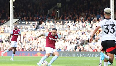 West Ham snatch late draw at Fulham, Brighton drop points at home to Ipswich