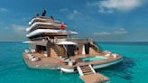 Boat of the Week: This New 235-Foot Superyacht Has Fold-Down Terraces to Create a Bonkers Beach Club