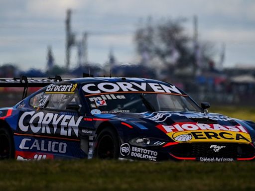 Manu Urcera clasificó 7° con su nuevo Ford Mustang en el TC en Concepción del Uruguay - Diario Río Negro