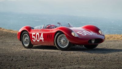 1957 Maserati 200Si by Fantuzzi To Be Auctioned By Broad Arrow Auctions