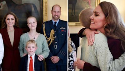 Kate Middleton pictured for first time since cancer update sharing tender moment