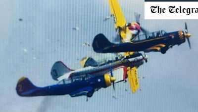 Stunt pilot killed in mid-air collision at airshow
