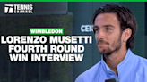 With Wimbledon being his favorite tournament, Lorenzo Musetti couldn't be happier to make his first major Quarterfinal | Tennis.com