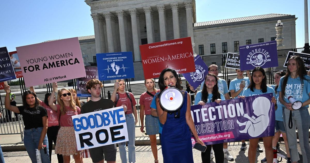 Biden, Trump campaigns mark 2nd anniversary of Roe v. Wade being overturned