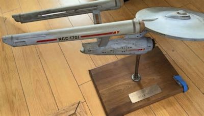 Long-lost model of the USS Enterprise returned to Roddenberry family