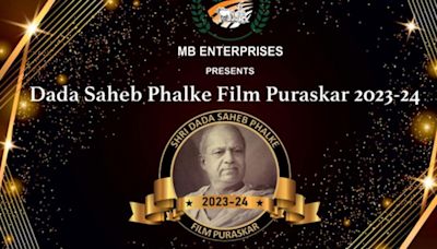 Director Vikrant More and Priya Jaiswal in Dadasaheb Phalke Film Puraskar