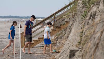 Charleston island leaders warn visitors the beaches may look different after Tropical Storm Debby