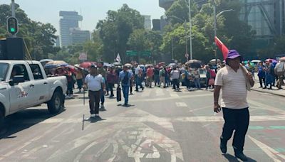 Estas son las alternativas viales por manifestación de la CNTE en CDMX hoy 28 de mayo
