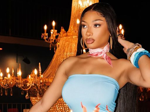 Megan Thee Stallion shares Paris look featuring lovely heart dress