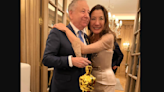 Michelle Yeoh's Oscar makes a cameo at her wedding to long-time fiancé Jean Todt