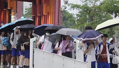 苗栗台中彰化等10縣市大雨特報 南高屏注意大雷雨