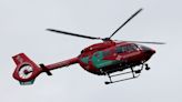Air ambulance called to motorbike and van crash before person taken to hospital