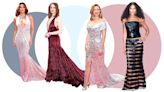 Cannes film stars shine in sequins and bared skin