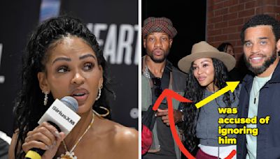 Meagan Good Addressed The Viral Video Showing Michael Ealy Seemingly Ignoring Jonathan Majors