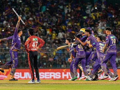 Kolkata Knight Riders crush Sunrisers Hyderabad to win third IPL title