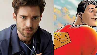 Revelan primera foto de David Corenswet como Superman; así luce el traje que usará el actor