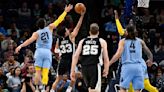 Grizzlies withstand late rally to defeat Spurs 121-113