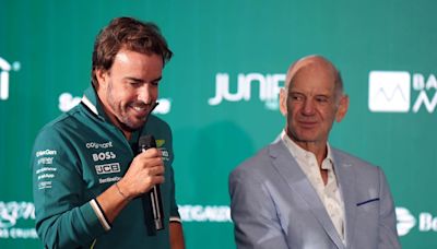 El mensaje de Aston Martin que demuestra la ilusión de Fernando Alonso con Newey: "Dijo que pagará parte de su sueldo"