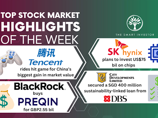 Top Stock Market Highlights of the Week: SK Hynix, Tencent, BlackRock and City Developments Limited