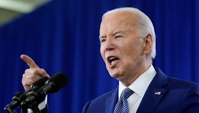 Biden trolls Trump over Bible grift as he slams abortion bans that ‘rip away rights of women’