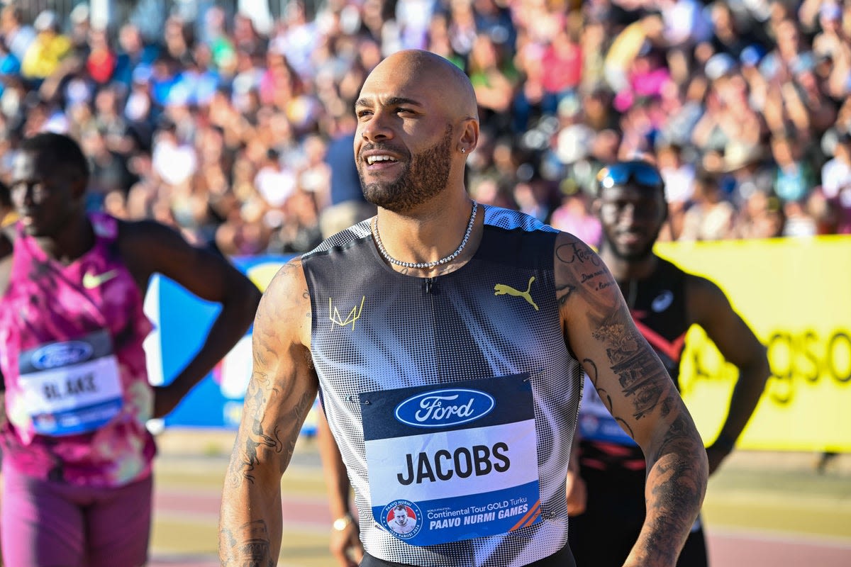 Olympic champion Lamont Marcell Jacobs clocks fastest 100m time since Tokyo