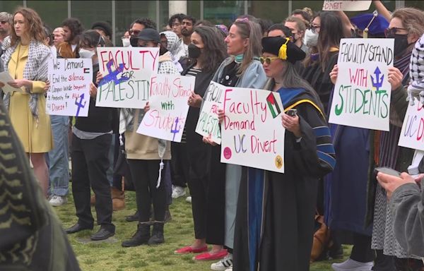 UCSD protests continue with walkout, call for UC system to divest from Israel