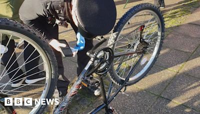 Police in Devon offer free security mark for bicycles