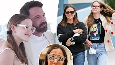 Jennifer Garner cries as her and Ben Affleck’s daughter Violet graduates high school