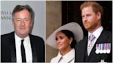 Piers Morgan Suggests King Charles III ‘Strip Meghan and Harry of All Their Titles, Period’ (Video)