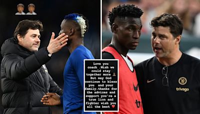 Fuming Nicolas Jackson publicly hits out at Chelsea over Pochettino's shock exit