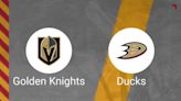 How to Pick the Golden Knights vs. Ducks Game with Odds, Spread, Betting Line and Stats – April 18