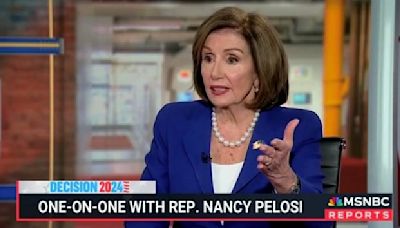 Irked Nancy Pelosi Suggests MSNBC Anchor Katy Tur Is a Trump ‘Apologist’