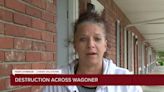 'I can’t believe I made it through a tornado' | Cleaning up in Wagoner