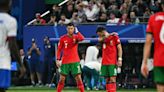 Ronaldo having an anonymous first half in Portugal-France snooze fest