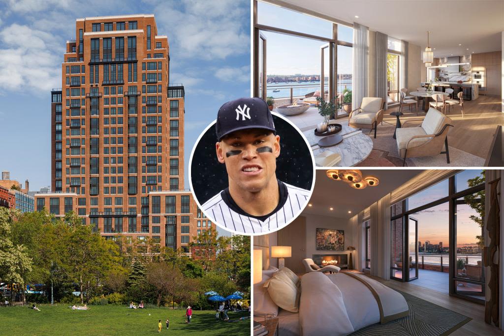 Here’s how much it costs to call Aaron Judge your penthouse neighbor in NYC