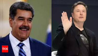 Venezuela president Nicolas Maduro challenges Elon Musk on national television: Tesla CEO responds, “I …” - Times of India