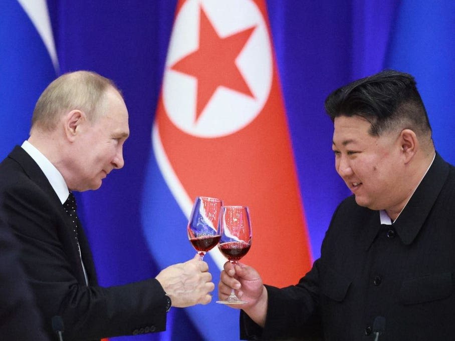 Putin getting tight with Kim Jong Un could be as big of a problem for China as it is for the US