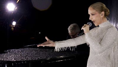 Celine Dion gives first live performance since revealing health condition | ITV News