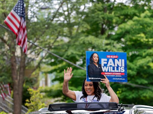 Fani Willis campaigns to keep her job — and continue prosecuting Trump