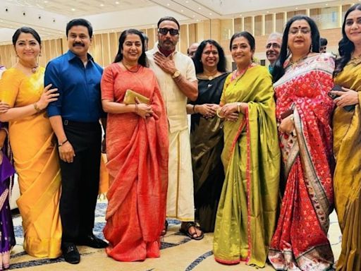 NCW member Khushbu Sundar, Suhasini Maniratnam and Jackie Shroff criticised for posing with Dileep: ‘Deeply triggering’