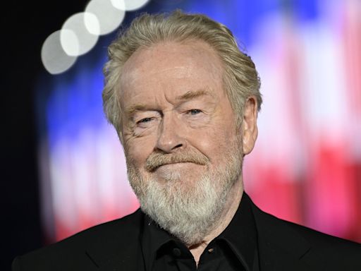 Ridley Scott marks action milestone in Gladiator II