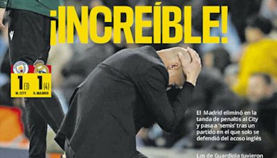 La prensa madrileña se rinde ante “el Rey” de la Champions League, pero en Barcelona lamentan la derrota de Guardiola