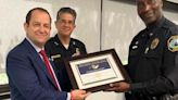 Senator Lazzara receives 'Chief's Legislative Leadership Award' from NC Police Chiefs' Association