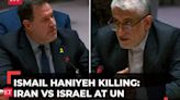 Iran vs Israel at United Nations: Iravani, Miller clash at UN over Hamas leader Haniyeh's killing in Tehran