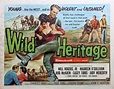 Wild Heritage, 1958, Will Rogers Jr., Original Half Sheet (2