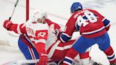 Red Wings miss the playoffs, beat Montreal in OT but Caps win in Philly