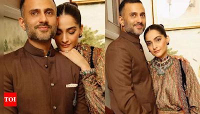 Throwback: When Sonam Kapoor shared loved-up pictures with husband Anand Ahuja; called him ‘perfect gentleman’ | Hindi Movie News - Times of India