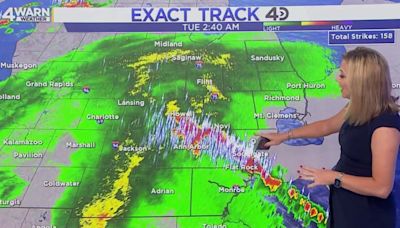What to know as another chance of storms, showers heads to Metro Detroit