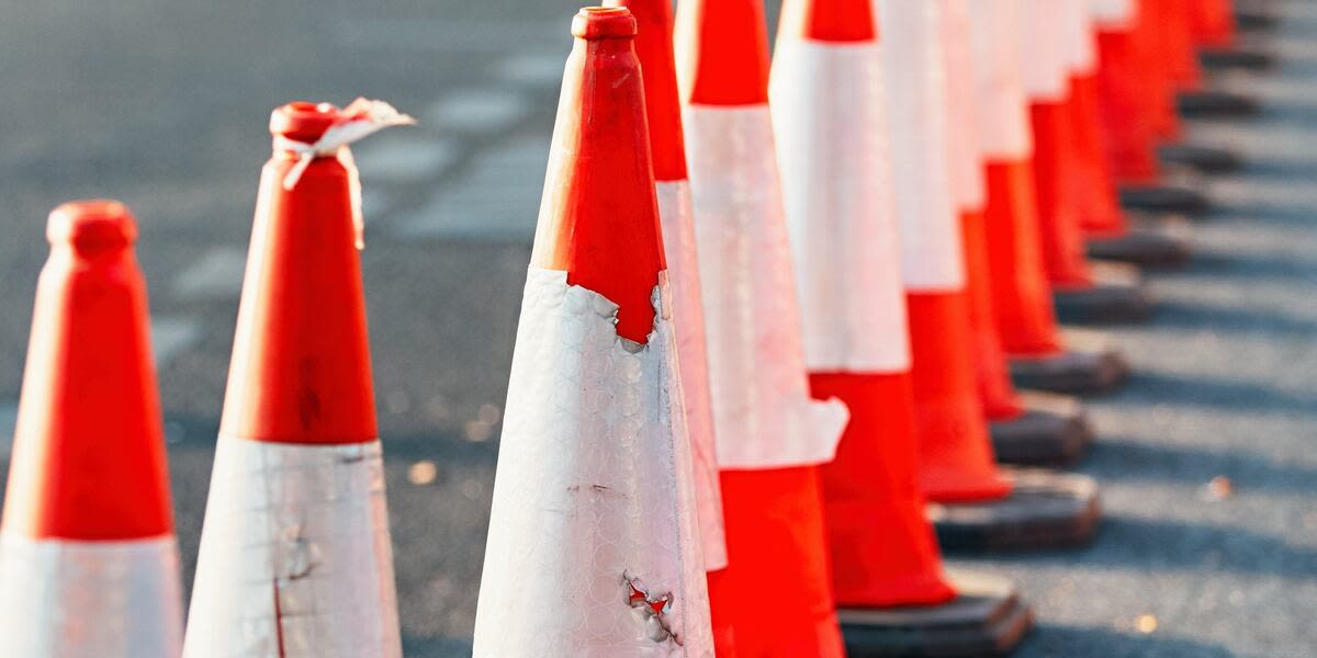 Traffic alert: Gas line rupture closes stretch of William Few Parkway